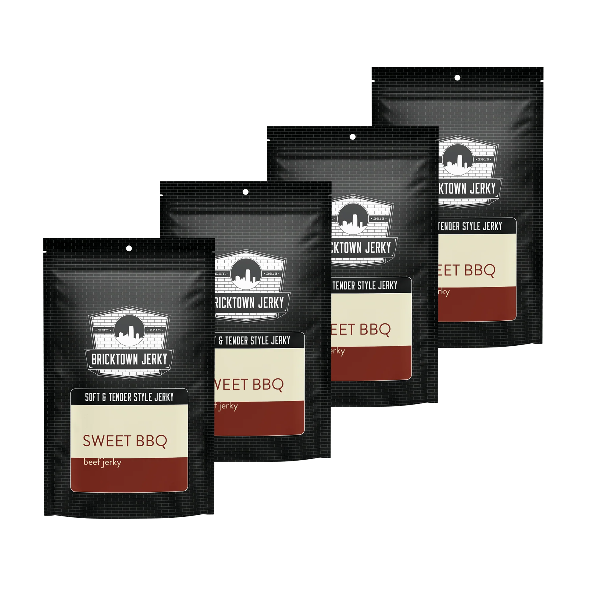 Soft and Tender Style Beef Jerky - Sweet BBQ - 1 Pound Bag - Image 3